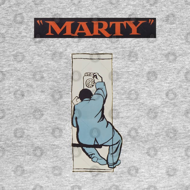 Marty Movie Poster by MovieFunTime